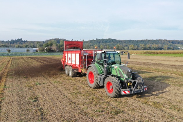 Kompost fördert die Wasserspeicherung