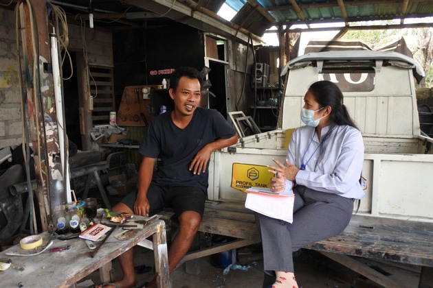 Global Micro Initiative hilft in Indonesien: Mit einem Kfz-Betrieb aus der Armut