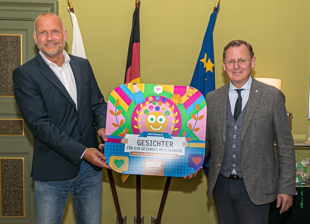 Ministerpräsident Ramelow startet DAK-Wettbewerb &quot;Gesichter für ein gesundes Miteinander&quot; in Thüringen