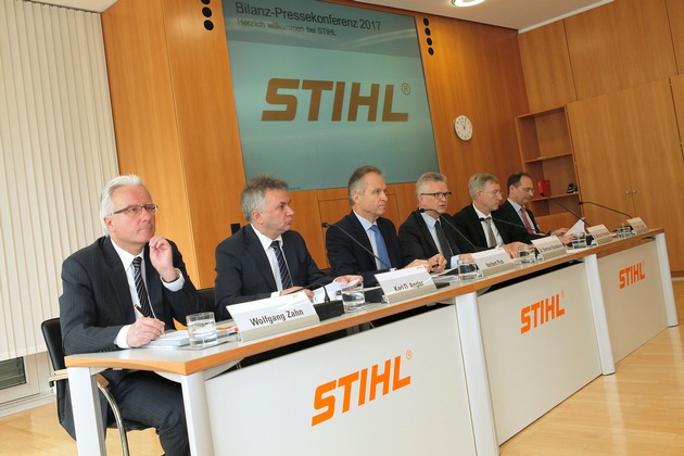 STIHL meldet Rekordumsatz und kräftiges Wachstum bei Akku-Geräten