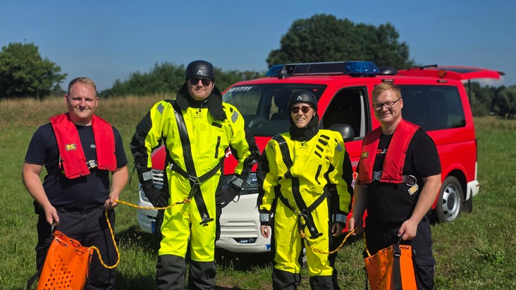 FW Celle: Neue Wasserrettungseinheiten bei der Feuerwehr Celle über an der Aller