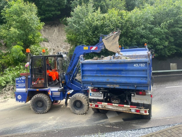 THW LV BW: THW LV BW: Mehr als 40 THW-Ortsverbände im Einsatz