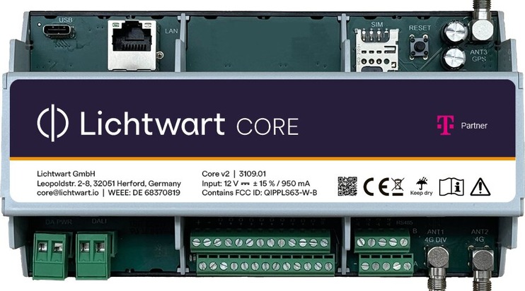 Lichtwart bringt GS1 Standards in den digitalen Gebäudebetrieb