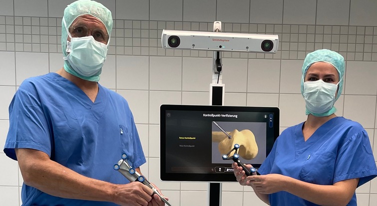 Pressemeldung: Kniegelenkersatz der nächsten Generation: Schön Klinik Lorsch nutzt hochpräzises Robotiksystem