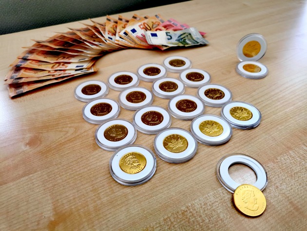 POL-K: 220603-3-K Kölner Ermittler stellen unechte Goldmünzen sicher - drei Festnahmen
