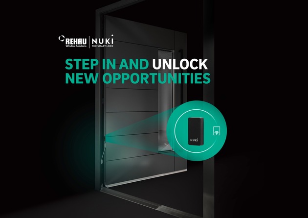 New doors are opening: Step in and unlock new opportunities. REHAU Window Solutions zeigt neue smarte Zutrittslösung auf der Fensterbau Frontale 2026.