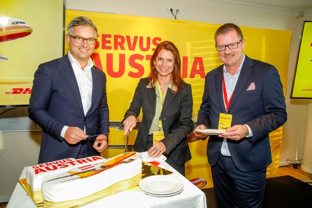 PM: DHL Express sagt: „Servus Austria!“ – Jungfernflug der neuen Cargo-Fluglinie DHL Air Austria / PR: DHL Express says “Servus Austria!” - Inauguration flight of new cargo airline DHL Air Austria