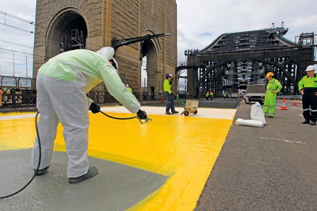 Sika saniert die Sydney Harbour Bridge (BILD)