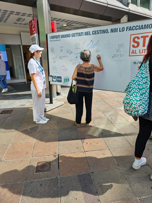 Comunicato stampa: «Lugano lancia un segnale contro il littering»