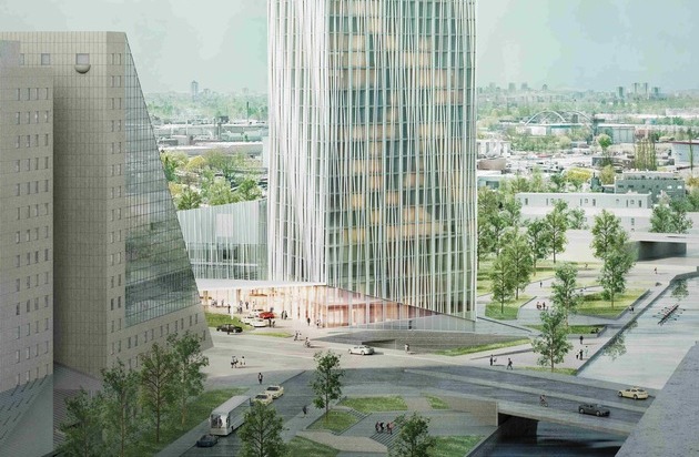 Estrel Berlin: Estrel Tower: Berlin bekommt ein neues Wahrzeichen / Der Bau des 176 Meter hohen Estrel Tower hat begonnen / Eröffnung in 2024 geplant