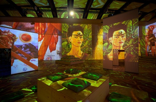 MAAG Music & Arts AG: Primicia mundial: Viva Frida Kahlo – Immersive Experience