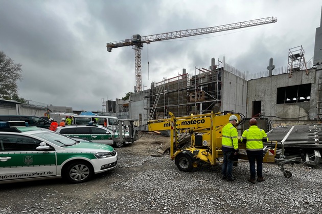 HZA-KR: Zoll prüft Großbaustellen in Krefeld und Mönchengladbach - bundesweite Schwerpunktprüfung