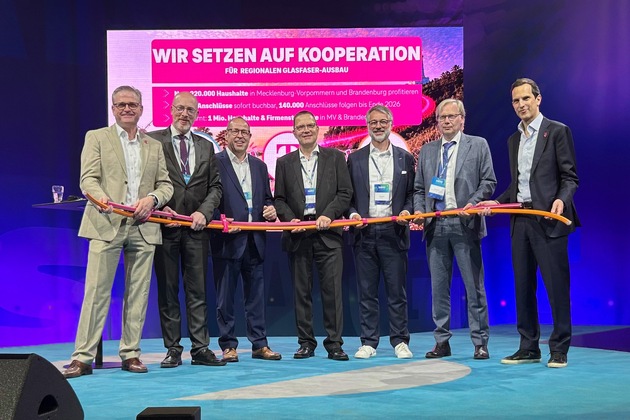 Mehr Glasfaser für den Nordosten: Telekom kooperiert mit e.discom und WEMACOM