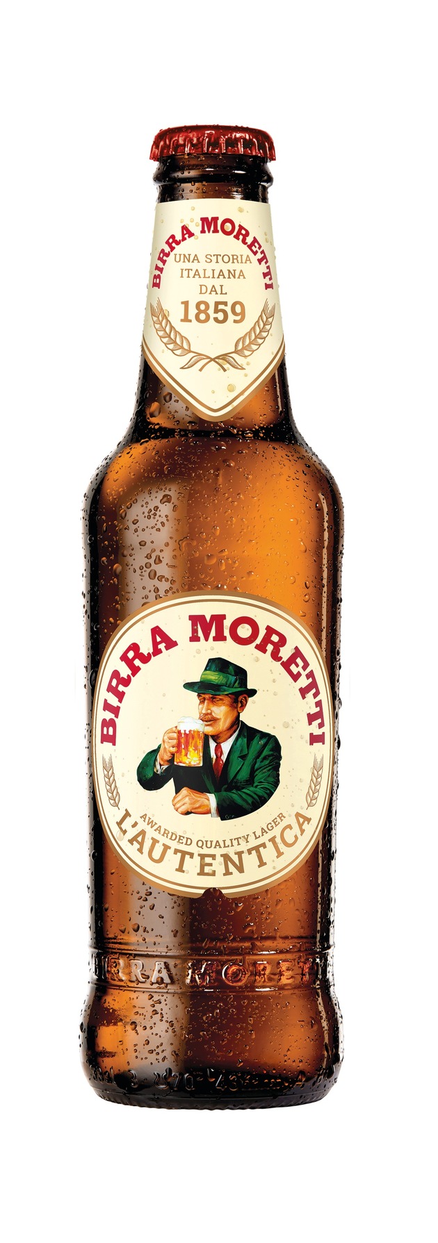 NEU! Birra Moretti im praktischen Open-Basket 6 x 0,33 l