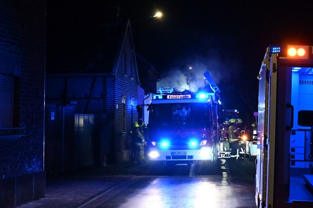 FW Pulheim: Zimmerbrand in Dansweiler