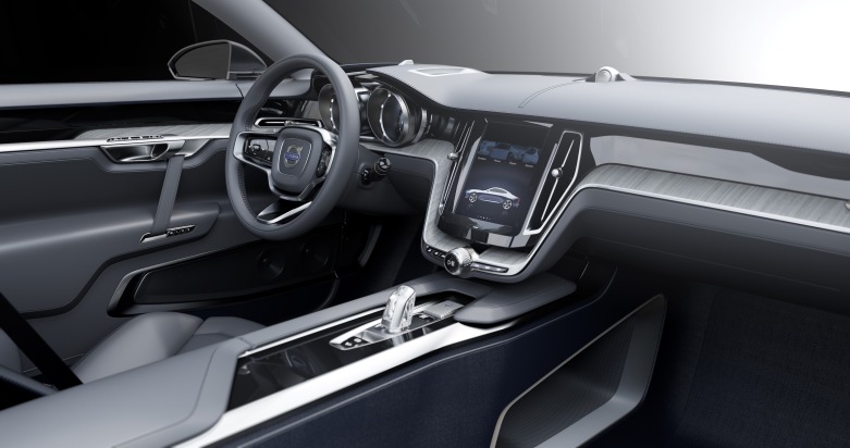 Le Volvo Concept Coupé - la P1800 du futur - est une automobile à l&#039;élégance sereine grace à la nouvelle architecture évolutive Volvo (IMAGE/VIDEO)