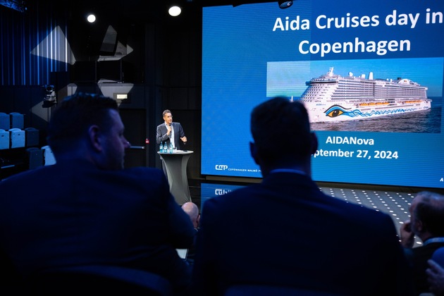 AIDA Pressemeldung: Nachhaltigkeits-Dialog in Kopenhagen an Bord von AIDAnova