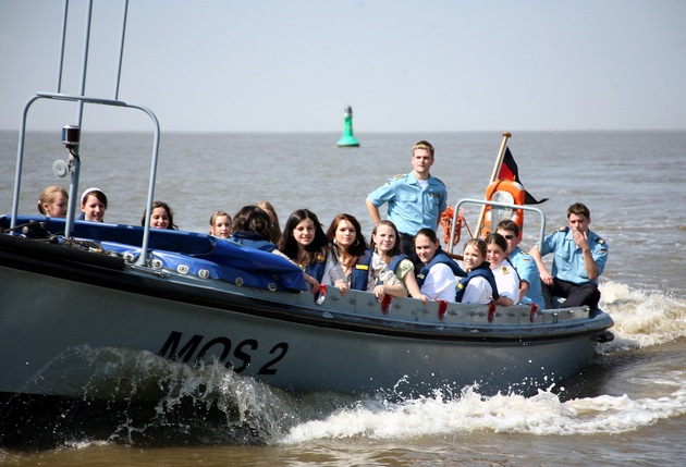 Deutsche Marine - Pressetermine: Girls&#039; Day - Mädchen erleben die Marine hautnah