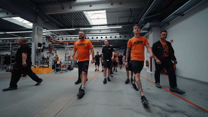 KTM AG nimmt Produktion auf allen vier Linien wieder auf