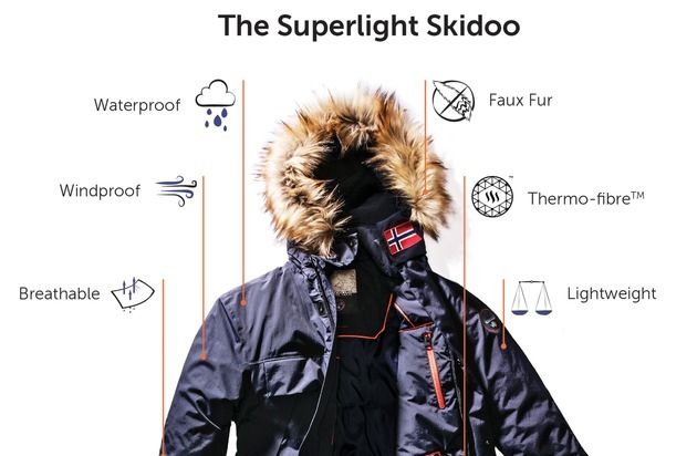 Superlight skidoo bomber on sale jacket