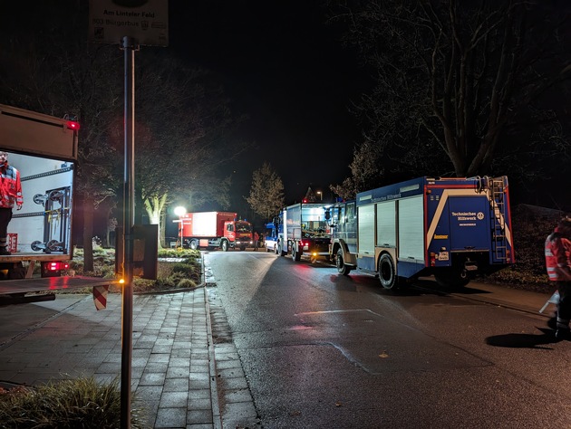 FW-ROW: Hochwasser- und Brandeinsätze in Rotenburg (Wümme)