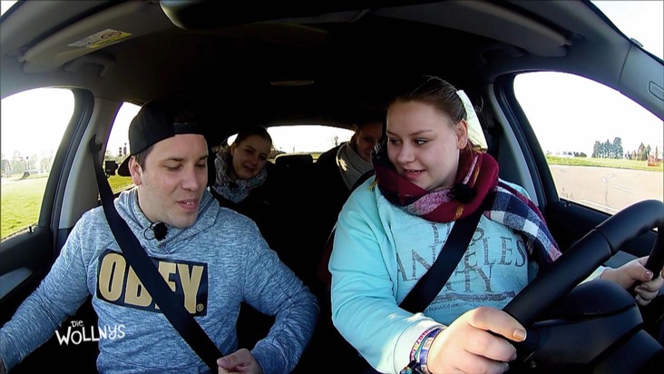 Drei Wollny-Töchter im Führerscheinfieber