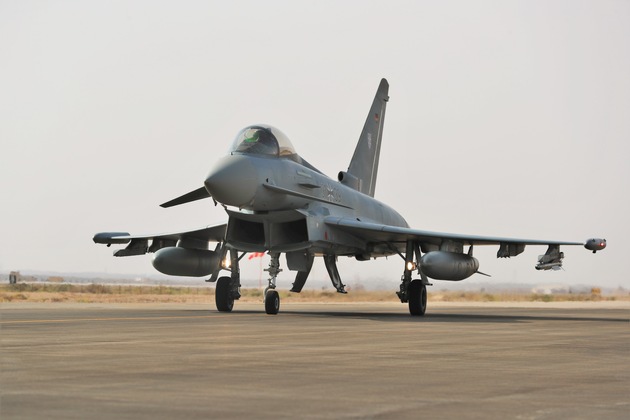 Die Luftwaffe beteiligt sich mit Eurofightern an der Übung Desert Air 2023 in Jordanien