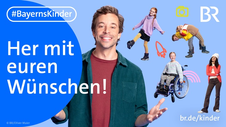 Wenn Kinderträume wahr werden: BR startet Aktion #BayernsKinder / Jetzt bewerben!