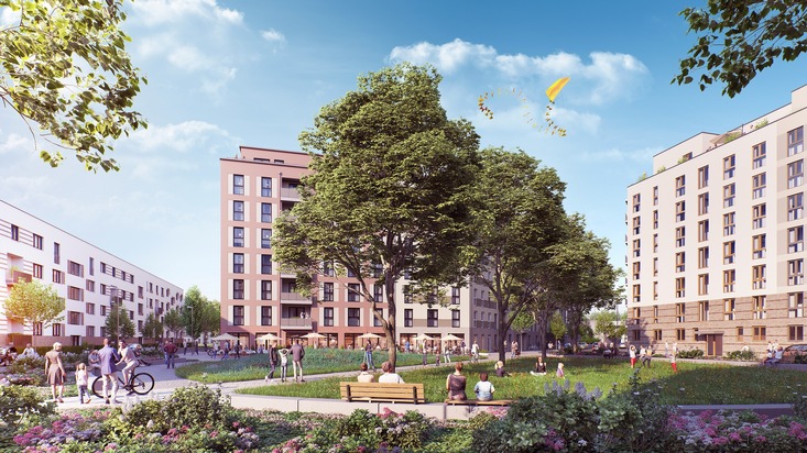 328 neue Mietwohnungen für alle Generationen: BUWOG vermietet im Quartier franky