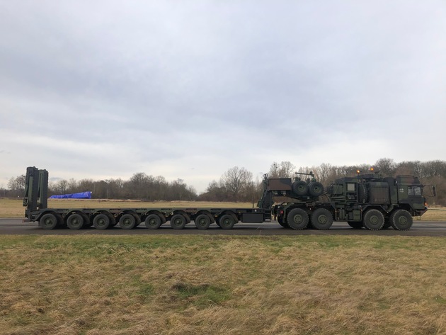 Bundeswehr erhöht eigene Kapazitäten für den Schwerlast-Transport