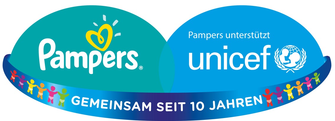 Pampers und UNICEF - seit zehn Jahren gemeinsam gegen Tetanus bei
Neugeborenen