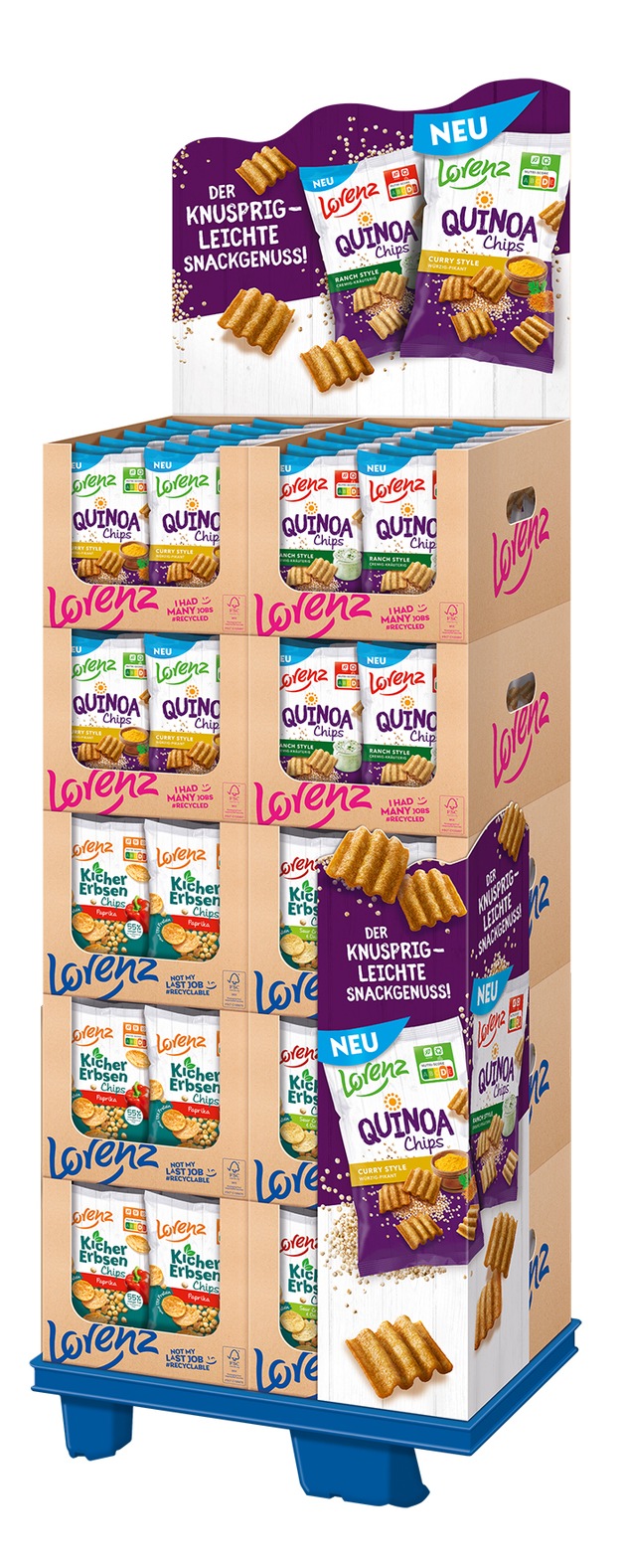 Presseinformation Lorenz: Quinoa Chips - der Snack mit Superfood