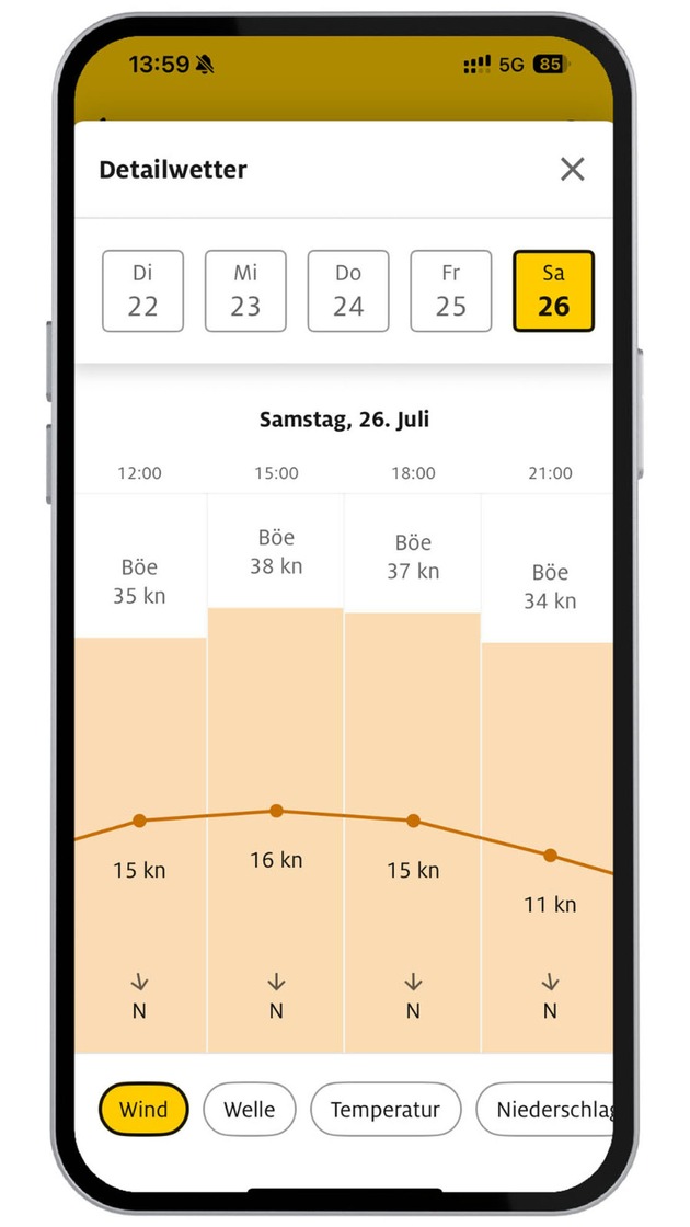 ADAC Skipper App: Jetzt mit intelligenter Liegeplatzsuche / Der digitale Lotse für alle, die sich auf dem Wasser zuhause fühlen