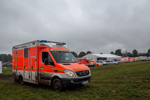 RKiSH: Rain or Shine!? - Rettungsdienst beim weltgrößten Heavy-Metal-Festival in Wacken geht in die 27. Runde / RKiSH ist gut vorbereitet