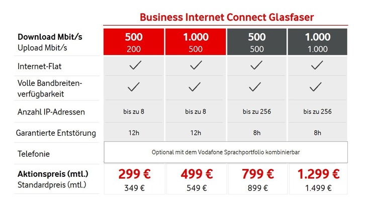 Vodafone plant Glasfaser-Ausbau in Flensburg