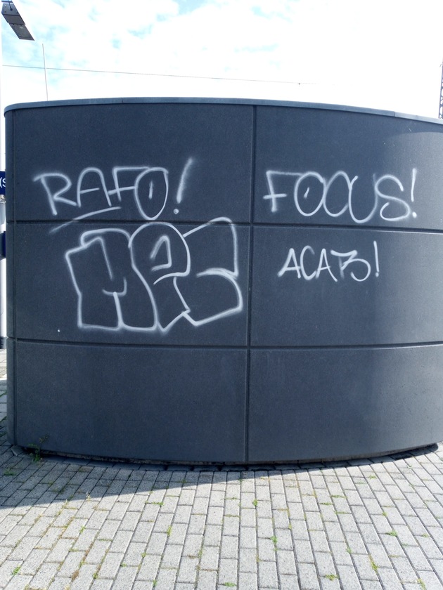 POL-PDNR: Wissen - Sachbeschädigung durch Graffiti
