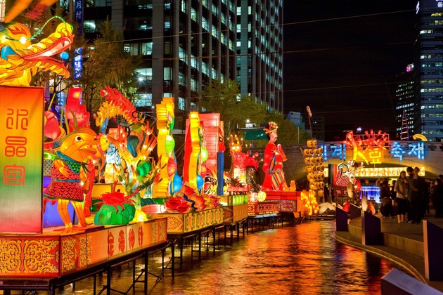 Weihnachten und Neujahr in Korea