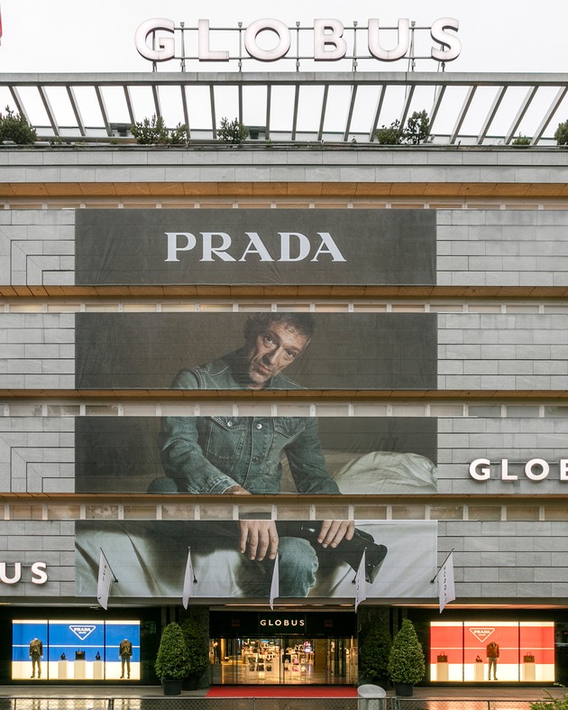 Neuer Prada-Store im Globus Zürich Bahnhofstrasse