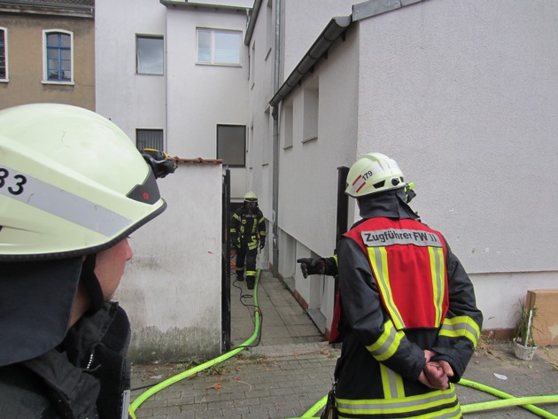 FW-MH: Eine vermisste Person bei Kellerbrand #fwmh