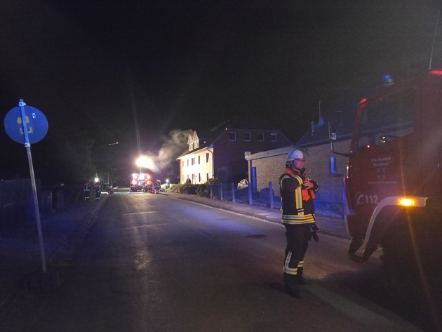 FW-ROW: Rauchwarnmelder verhindern ausgedehnten Wohnungsbrand