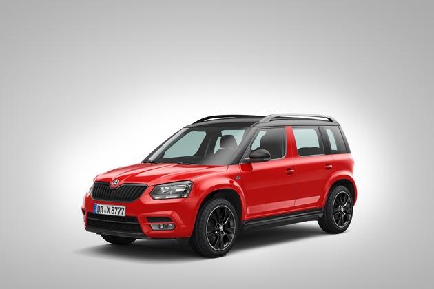 SKODA Yeti mit neuer EU-6-Motorenpalette und moderner Konnektivität (FOTO)