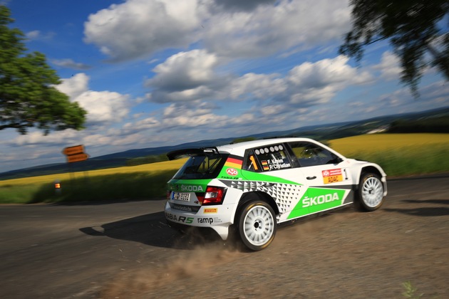 SKODA AUTO Deutschland Duo Kreim/Christian fliegt zurück aufs oberste Siegerpodest (FOTO)