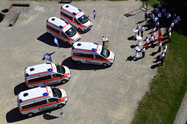 1000. &quot;Bayern-Krankentransportwagen&quot; in den Dienst gestellt