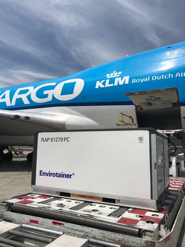 Medienmitteilung: Air France KLM Martinair Cargo bereit für die Verteilung von Covid-19-Impfstoffen