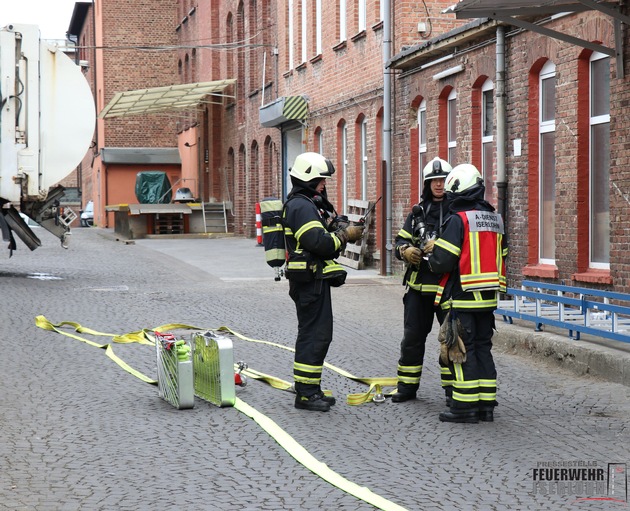 FW-MK: Gasaustritt an der Gürtlerstraße