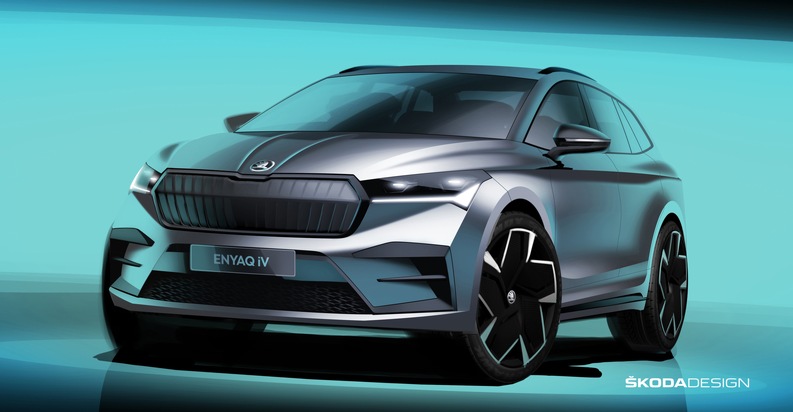 SKODA macht mit dem ENYAQ iV auch beim Design den nächsten Entwicklungsschritt
