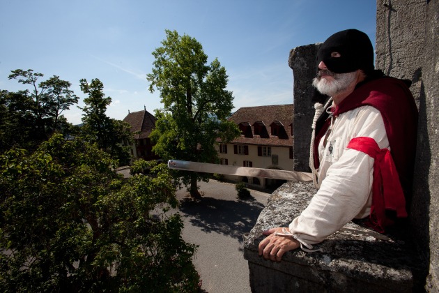 Scharfrichter und &quot;böse Buben&quot; ziehen in Schloss Lenzburg ein / Vom 21. bis 24. Juli verwandelt sich die Lenzburg in eine Räuberhöhle