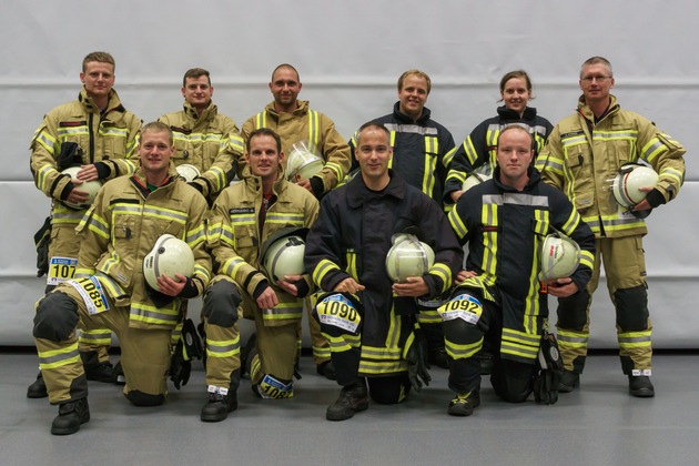 FW Menden: Hermanns und Stüken holen Gesamtsieg beim 3. Hemeraner Firefighter Treppenlauf