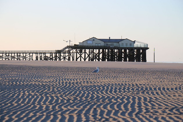 St. Peter-Ording: Alte Strandbar 54° Nord wird rückgebaut