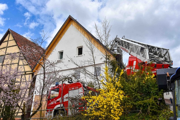FW B&ouml;blingen: Update: Brandeinsatz in B&ouml;blingen-Dagersheim